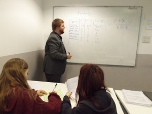 Darren Jones teaching
